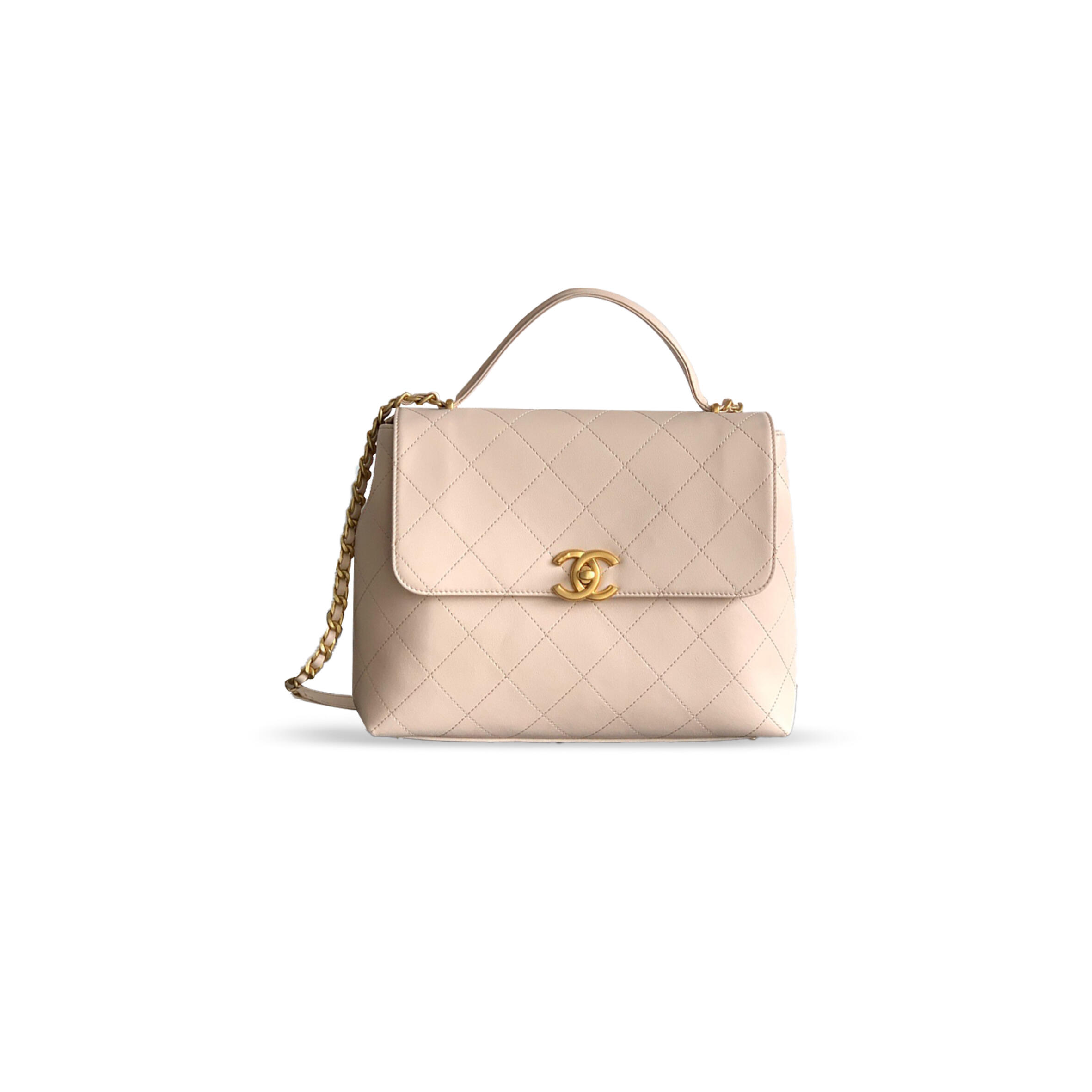 CHANEL MASTER FLAP BAG WITH TOP HANDLE AS5467 (33*26*9cm)